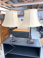 Pair of 20” Table Lamps w/ Shades