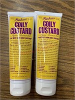 2 coily custard hair serum