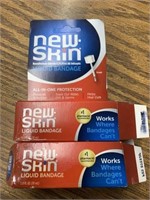 2 new skin liquid bandage exp 8/2023