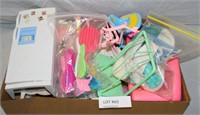 FLAT BOX OF BARBIE DOLL ACCESSORIES