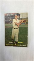 1957 Topps Neal. Trimmed