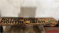 Wood sign