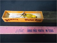 Vintage Bomber "Water Dog" lure (small)