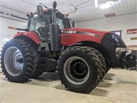 2018 CaseIH 310 Magnum MFWD tractor, 619 hours