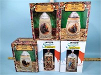 Collectible beer steins x5 incl. Upland Game Bird