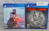 2 NEW  PS4 VIDEO GAMES