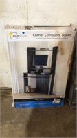 Corner computer tower