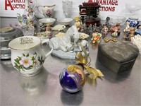 Lot of Knick knacks and dishes