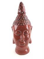 Vintage 20 Inch Ceramic Buddha Head