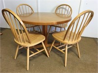 Dining Room Table & Four Chairs