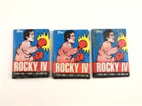 Vintage Sealed Rocky IV Cards Stickers & Gum