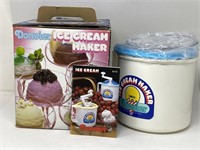 Vintage Donvier Ice Cream Maker