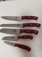 smart home 5 pc knife set