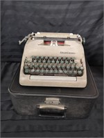 Vintage Smith Corona typewriter with case.