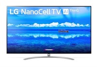 New LG Nano Cell 65 inch TV 4K w/AI ThinQ