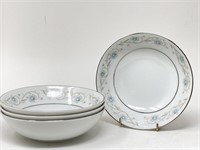 Vintage English Garden Porcelain Bowls