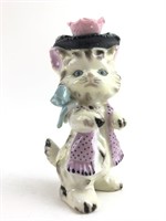 Vintage Porcelain Cat Figurine
