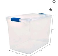 112 qt latching storage