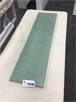 GLASS SHELVING 12x46