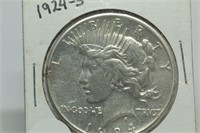 1924-s Peace Dollar XF