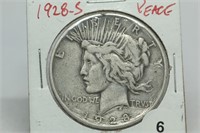 1928-s Peace Dollar XF