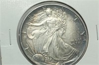 1993 American Silver Eagle Toned
