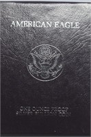 1987-s Proof American Silver Eagle  in OGP