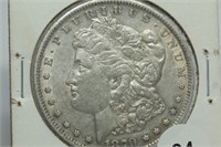 1879-o Morgan Dollar AU58