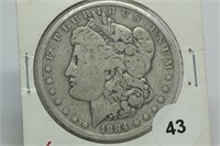 1884-o Morgan Dollar F