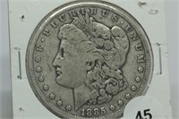 1885 Morgan Dollar F