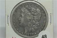 1886-o Morgan Dollar VF
