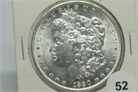 1890 Morgan Dollar MS62