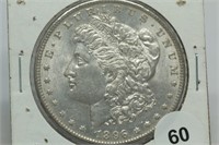 1896 Morgan Dollar MS63 reverse toned