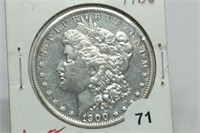 1900 Morgan Dollar AU55