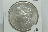 1902-o Morgan Dollar AU58