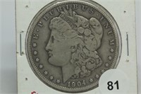 1904-s Morgan Dollar VF