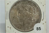 1922 Peace Dollar AU55