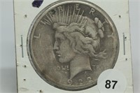 1922-s Peace Dollar XF