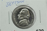 1964 Proof Jefferson Nickel PR66 Book $15