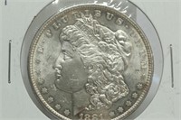 1881-s Morgan Silver Dollar MS62