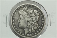 1884 Morgan Silver Dollar VF
