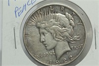 1922-d Peace Dollar XF