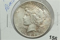 1922-s Peace Dollar XF