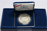 1987-s Proof Constitution Silver Dollar in OGP