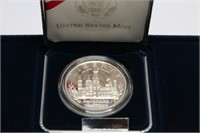 1996-p Proof Smithsonian Silver Dollar in OGP