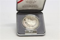 1991-s Proof Mt Rushmore Silver Dollar in OGP