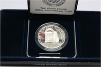 1992-w Proof White House Silver Dollar in OGP