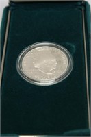 1990-p Proof Eisenhower Silver Dollar in OGP