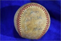 Signed Old Baseball