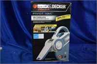 Black + Decker Home Pivot Vac New in Unopened Box